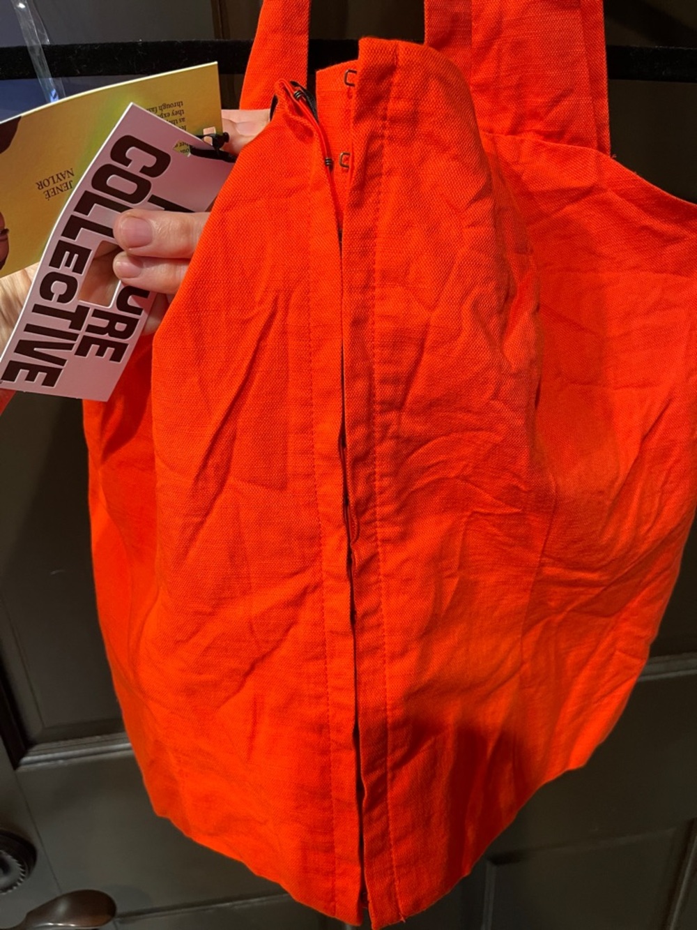 Future Collective Vibrant Orange top - Picture 4 of 6
